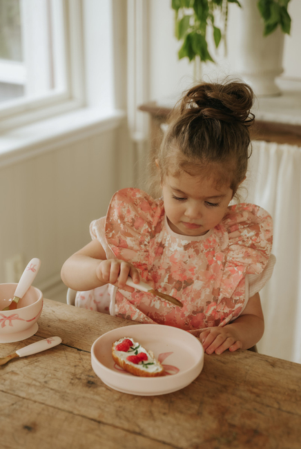 Elodie Ruokalappu Baby 3+, River Rose