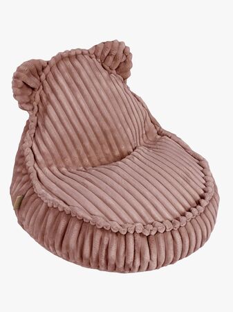 Meowbaby Churros Säkkituoli Teddy, Ruby Chocolate Pink