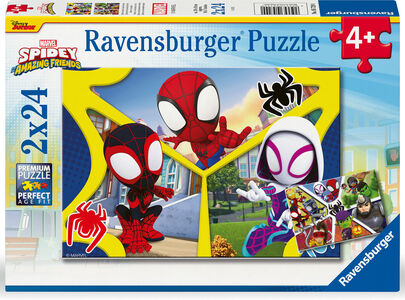 Ravensburger Spidey and His Amazing Friends Palapelit 2x24