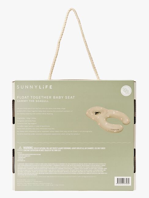 SUNNYLiFE Baby Float Together-  Puhallettava Uimapatja, Sammy The Seagull