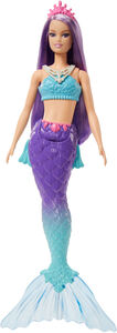 Barbie Dreamtopia Nukke Mermaid Purple Hair