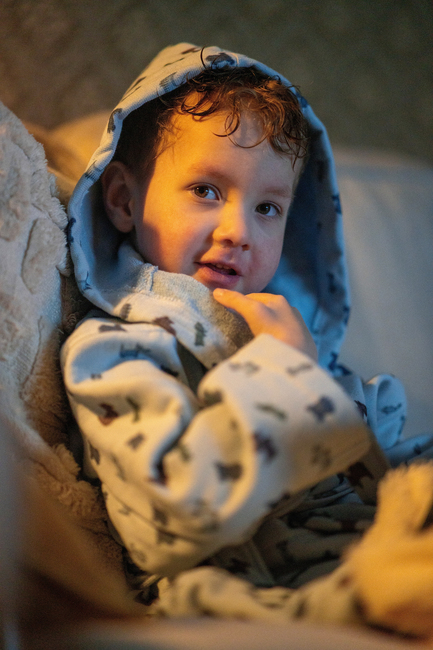 Lindberg Havsbris Kylpytakki, Blue/Light Blue