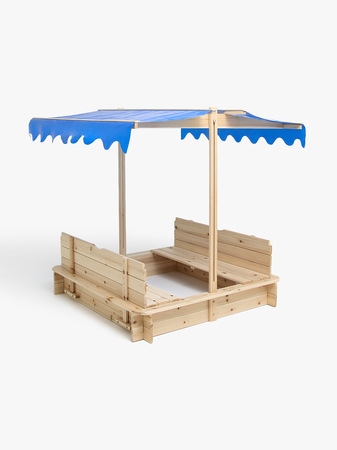 Woodlii Hiekkalaatikko + Katto Ja Penkki, Nature