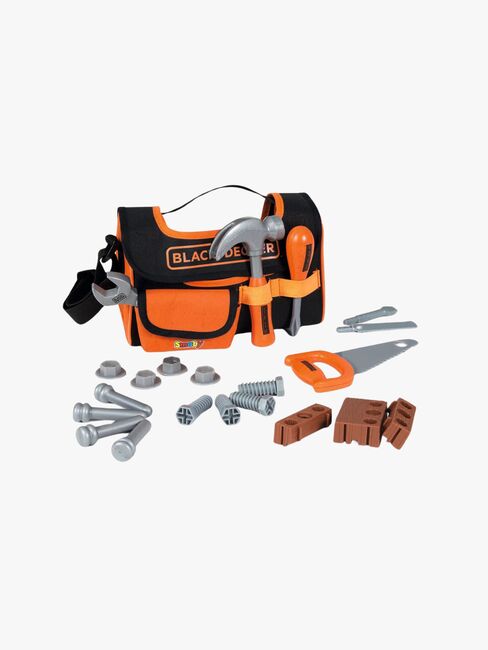 Smoby BLACK+DECKER Työkalulaukku Kangas 21 Osaa