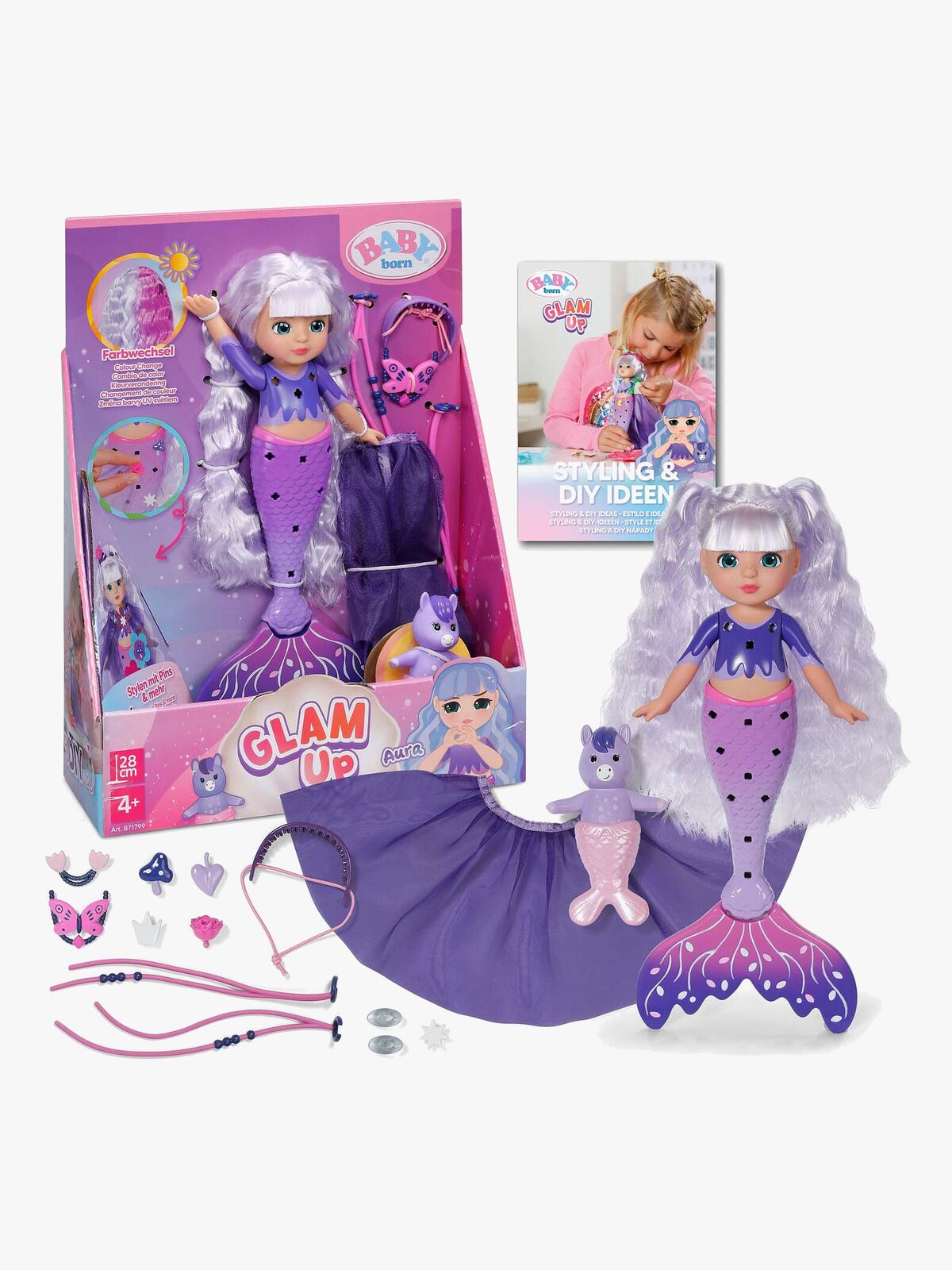 BABY born Glam Up Merenneitonukke Aura