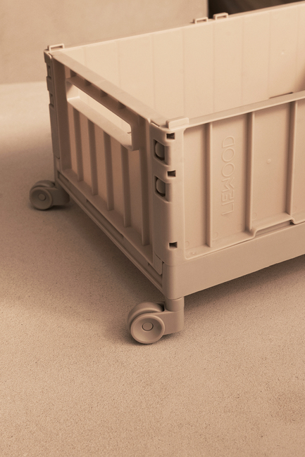 LIEWOOD Weston Säilytyslaatikko + Pyörät M, Sandy