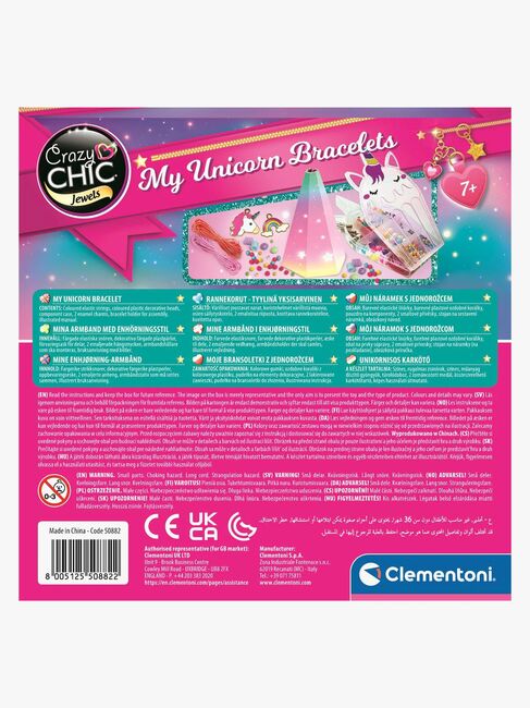 Clementoni Crazy Chic Askartelusetti Glow in the Dark