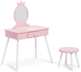 Alice & Fox Meikkipöytä Princess, Vaaleanpunainen