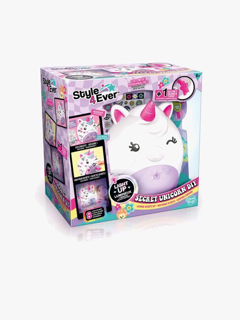 Style 4 Ever Yksisarvinen Askartelusetti DIY + Valaisin