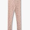 Wheat Agi Leggingsit Merinovilla, Lilac Flowers