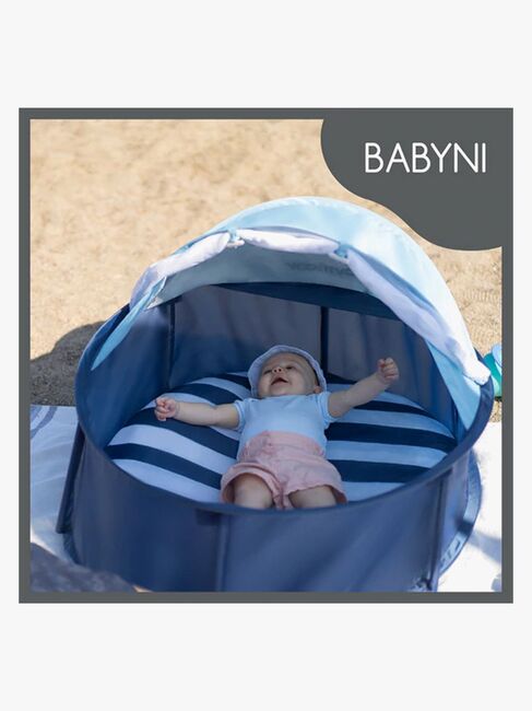 BabyMoov UV-Teltta, Blue/White