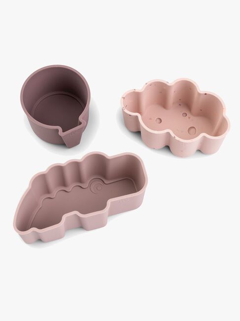 Done By Deer Happy Clouds Silikonimuotit 3-pack, Powder