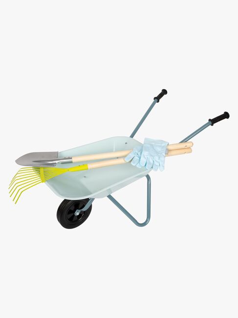 Small Foot Kottikärryt + Puutarhatyökalu
