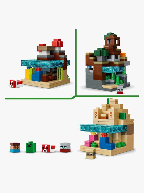 LEGO Minecraft 21589 Minibiomit