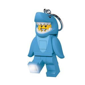 LEGO Iconic Shark Suit Guy Avaimenperä LED-valolla
