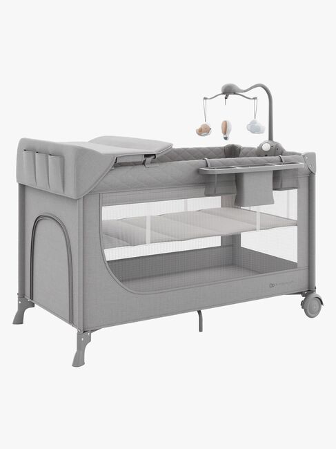 Kinderkraft LEODY UP Matkasänky + Lisätarvikkeet, Grey