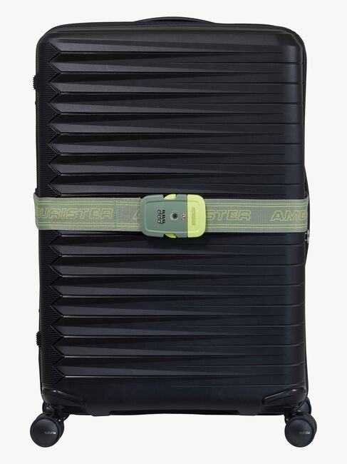 American Tourister TSA Matkalaukkuhihna, Olive/Lime