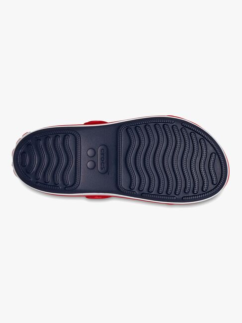 Crocs Crocband Cruiser Pistokkaat, Navy/Varsity Red
