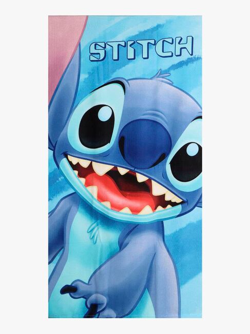 Disney Stitch Rantapyyhe, Sininen