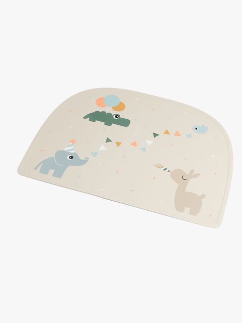 Done By Deer Celebration Ruokailualusta Silikoni, Sand