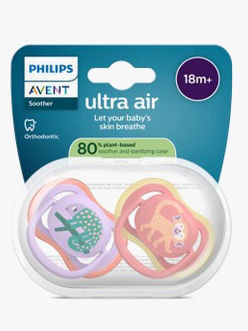 Philips Avent Ultra Air Tutti 18m+ 2-pack, Punainen/Violetti