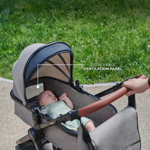 Kinderkraft ESME 2-in-1 Yhdistelmävaunut, Moonlight Grey