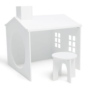 Alice & Fox Talo Piirustuspöytä + Tuoli, Valkoinen