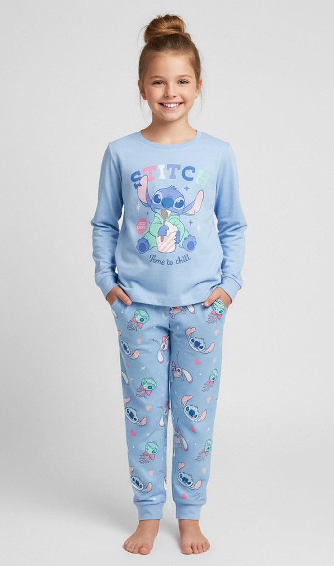 Disney Lilo & Stitch Pyjama, Vaaleansininen