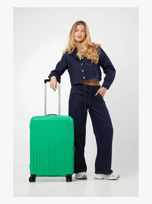American Tourister Rejoy Spinner Matkalaukku 66L, Jade Green