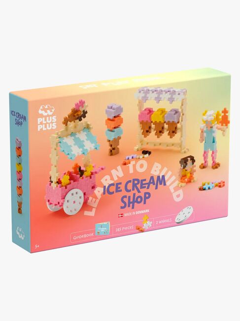 Plus-Plus   Jäätelökioski Rakennussarja 275 Osaa
