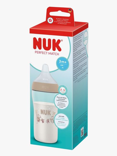NUK Perfect Match Tuttipullo 260 ml, Monkey