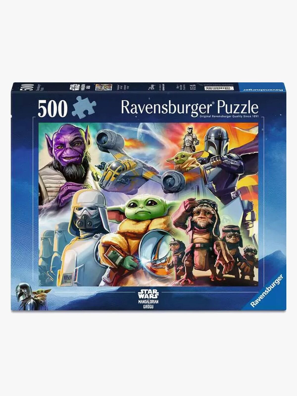 Ravensburger Star Wars Palapeli The Mandalorian and Grogu 500