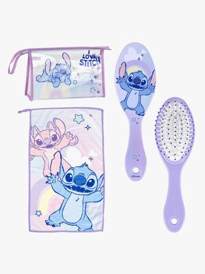 Disney Lilo & Stitch Toilettilaukku Harja & Pyyhe