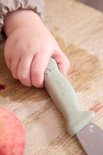 FILIBABBA Lasten Veitsisarja 2-pack, Powder Blue/Green