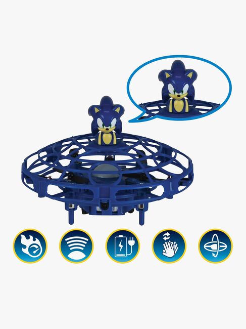 Sonic Kauko-ohjattava Lentävä UFO + Valot