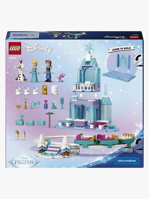 LEGO Disney Princess 43281 Elsan jäälinna ja luminen rekiseikkailu