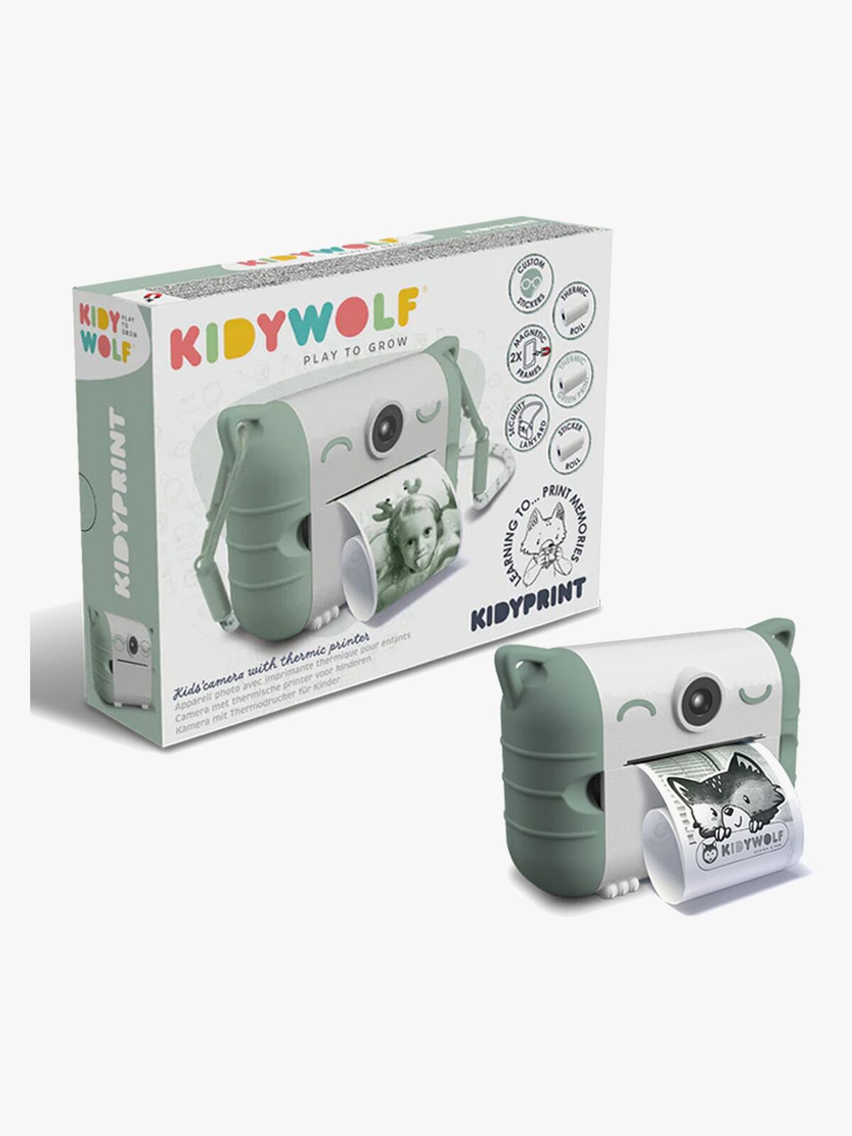 Kidywolf KIDYPRINT Pikakamera, Vihreä