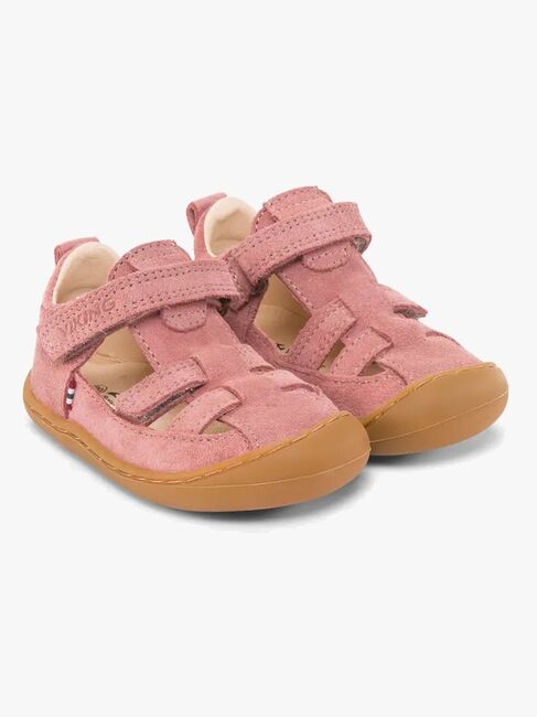 Viking Alv Lind Barefoot 2V Sandaalit, Dusty Pink