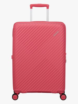 American Tourister Diablast Spinner Matkalaukku 81-91L, Pink Glitch