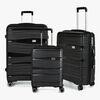 Rakel W Traveling RW Travel Alfrida Collection Matkalaukut 3-pack, Musta