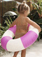 SUNNYLiFE Mini Uimarengas, Pool Party Magenta Stripe