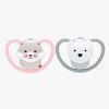 NUK Perfect Match Air Tutti 2-pack Koko 2, Cat/Polarbear