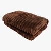 KMCarpets Stripe Viltti 130x170, Ruskea