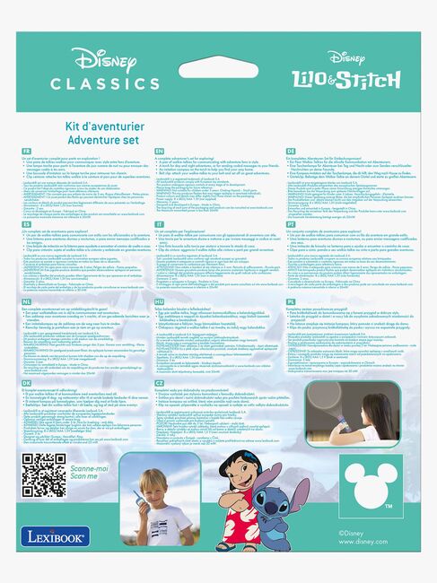 Disney Stitch Radiopuhelimet & Taskulamppu 120 m