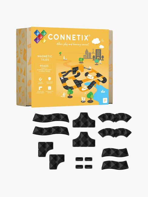 Connetix Magneettiset Rakennuspalikat Maantiesarja 16 Osaa
