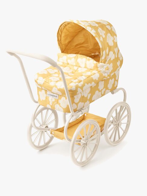 LIEWOOD Adaline Nukenvaunut, Flower/Lemon Yellow