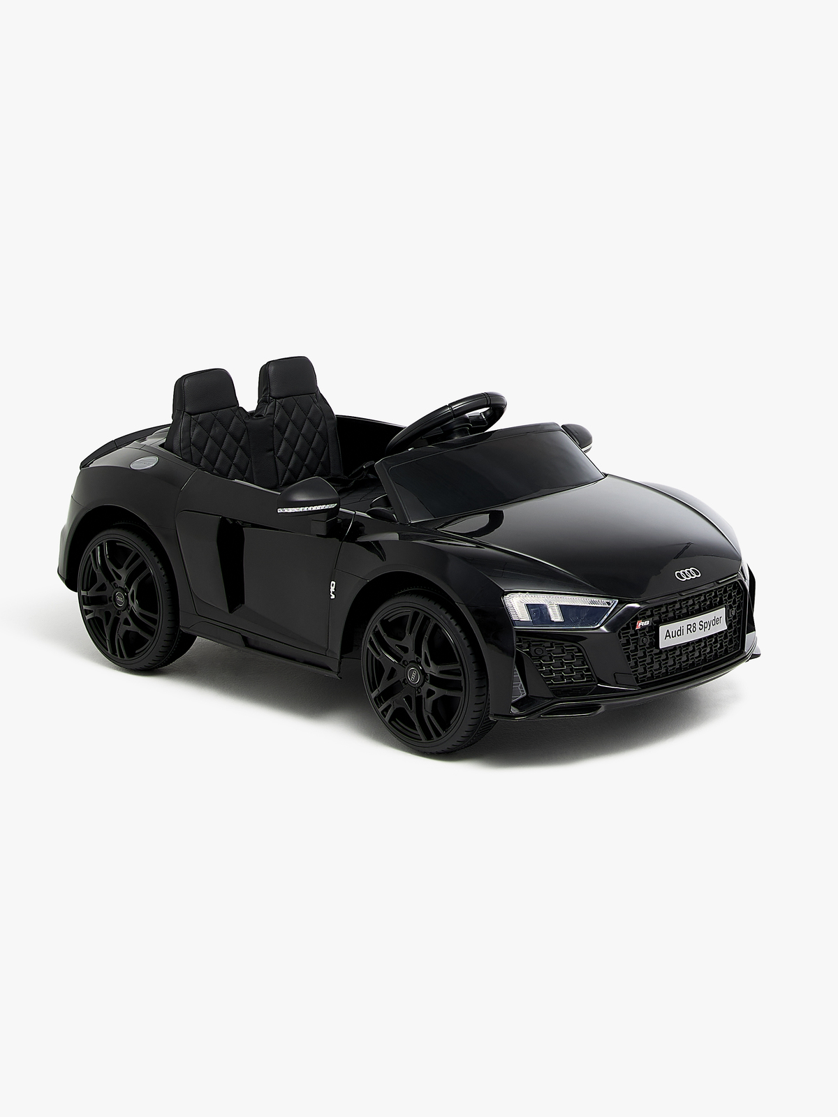 Audi R8 Spyder Sähköauto, Musta