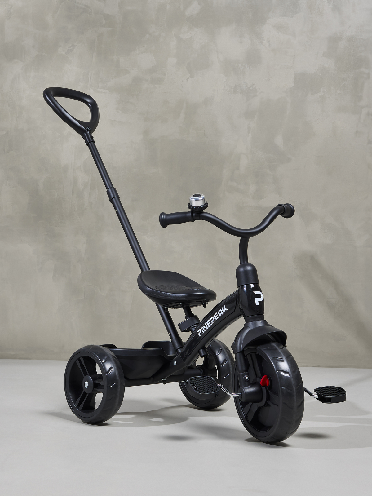 Pinepeak Mono Tri 2-in-1 Kolmipyörä, Musta