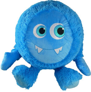 SportMe Fuzzy Monster Leikkipallo 50 cm, Sininen