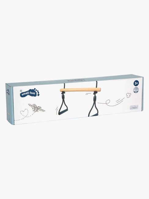 Small Foot Trapetsikeinu + Voimistelurenkaat, Black Line